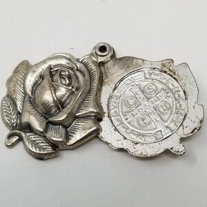 St Benedict Exorcism Locket Gift Medal San Benito Jubilee Medal